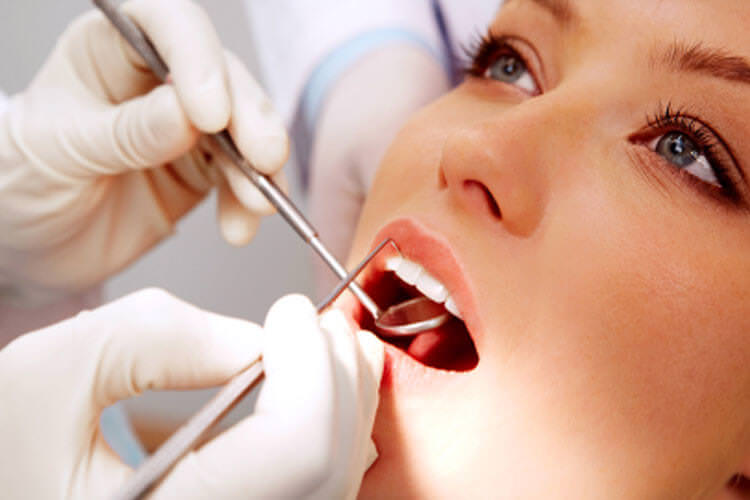 Dental examination at Just Smile Dental